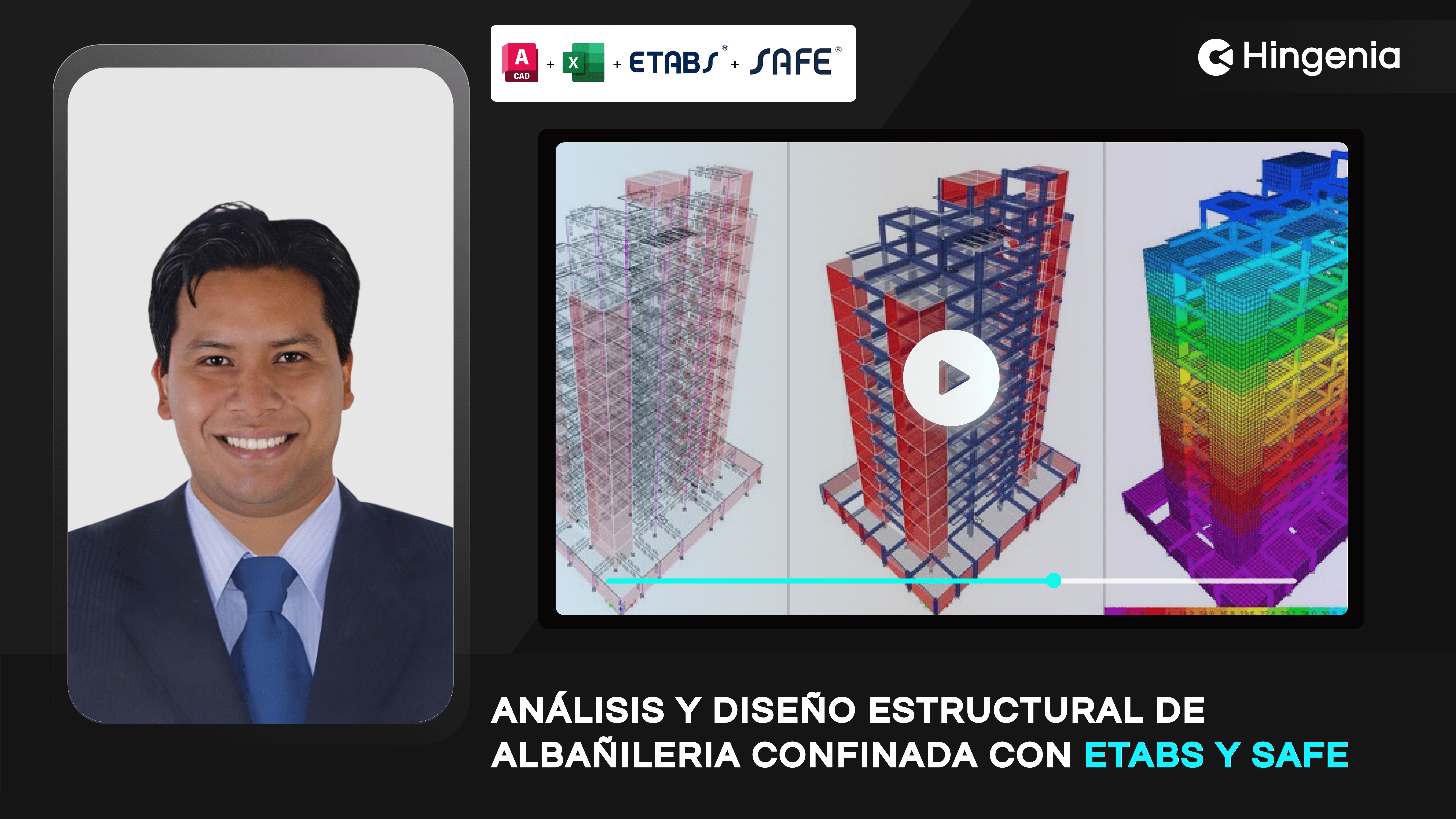 Análisis y diseño estructural de albañilería confinada con ETABS Y SAFE