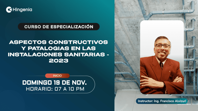 Aspectos Constructivos y Patologías en las Instalaciones Sanitarias – 2023