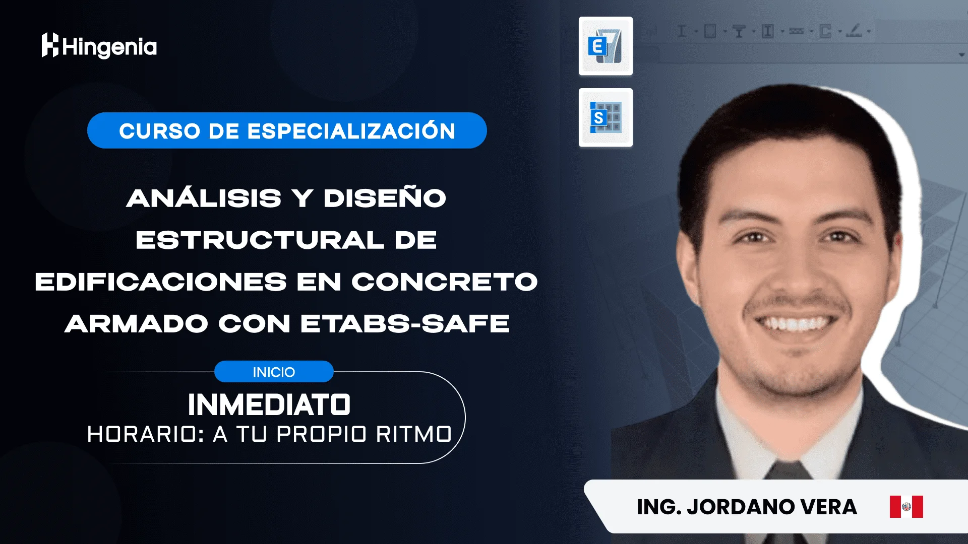 Análisis y Diseño ESTRUCTURAL de Edificaciones en Concreto Armado con ETABS-SAFE