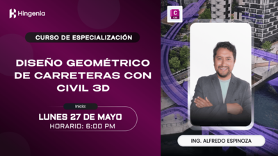 Diseño Geométrico de Carreteras con Civil 3D-Mayo