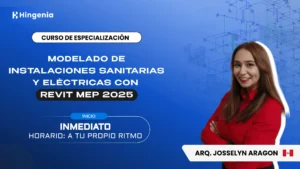 Modelado de instalaciones sanitarias y eléctricas con Revit MEP 2025 - AGOSTO