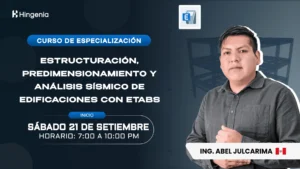 Estructuración, Predimensionamiento y Análisis Sísmico de Edificaciones con Etabs - Setiembre