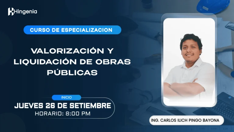 Valorización y Liquidación de Obras Públicas – Setiembre