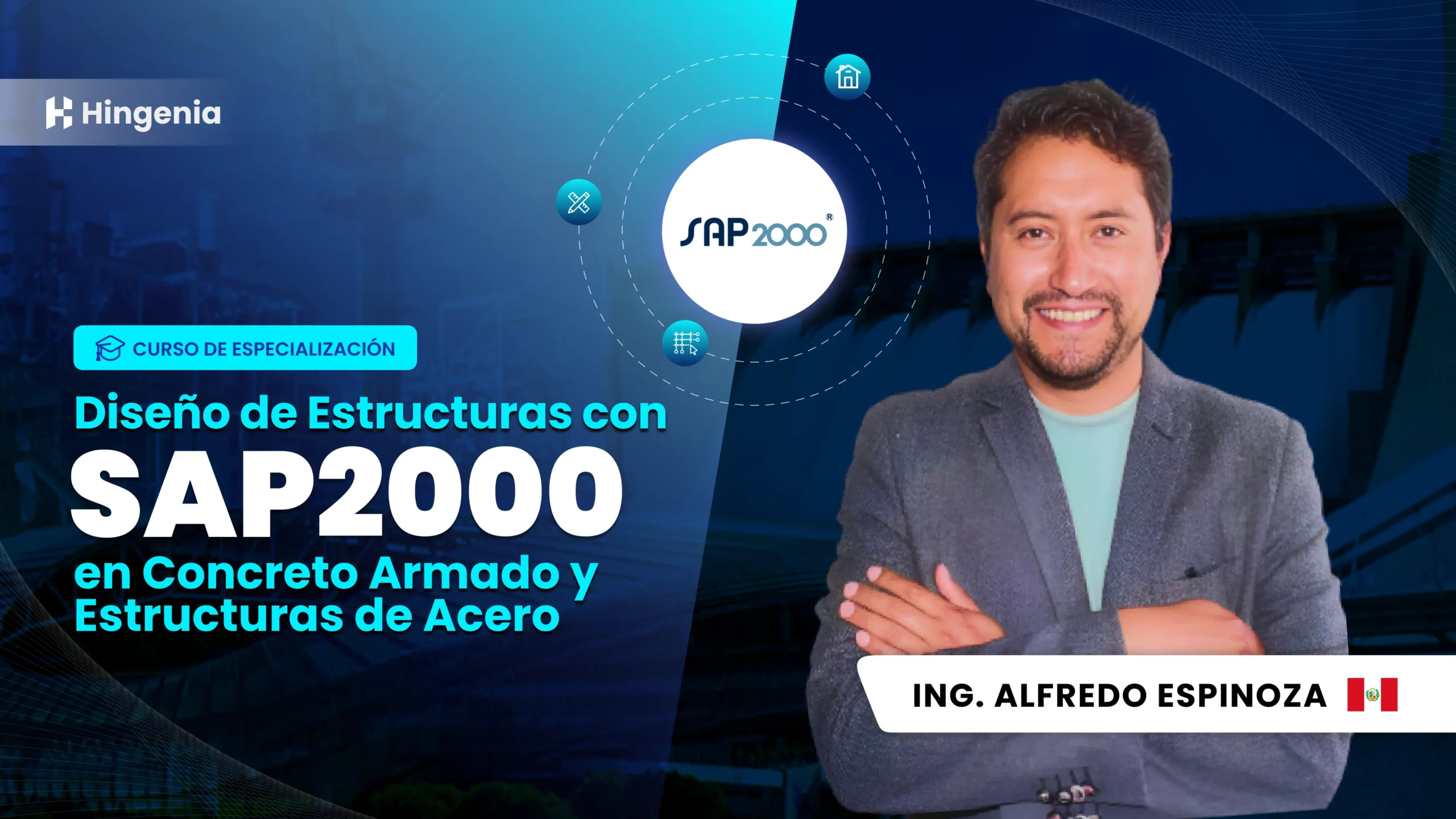 Diseño de Estructuras con Sap2000 en Concreto Armado y Estructuras De Acero