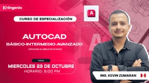 AutoCAD: BÁSICO-INTERMEDIO-AVANZADO - Octubre