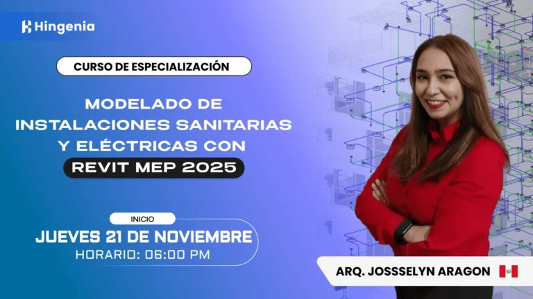 Modelado de Instalaciones Sanitarias y Eléctricas con Revit MEP 2025 – NOVIEMBRE