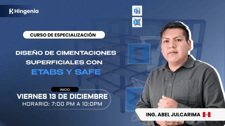 Diseño de cimentaciones superficiales con ETABS Y SAFE – Diciembre