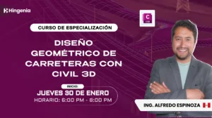 Diseño Geométrico de Carreteras con Civil 3D - Enero 2025