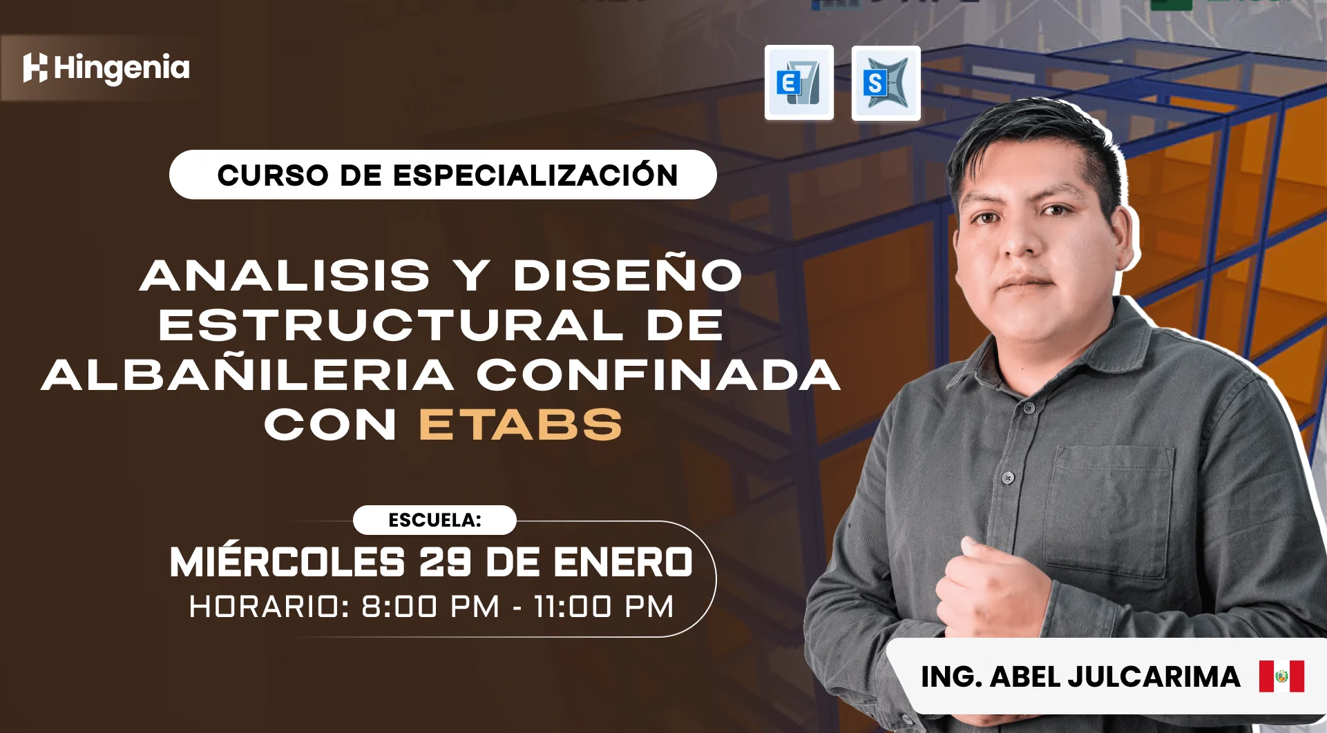 ANALISIS Y DISEÑO ESTRUCTURAL DE ALBAÑILERIA CONFINADA CON ETABS