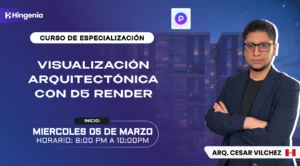 VISUALIZACIÓN ARQUITECTÓNICA CON D5 RENDER - FEBRERO 2025