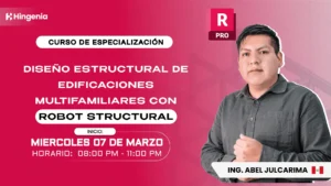 Diseño Estructural de edificaciones Multifamiliares con ROBOT STRUCTURAL - FEBRERO 2025