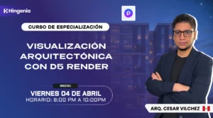 VISUALIZACIÓN ARQUITECTÓNICA CON D5 RENDER - MARZO 2025