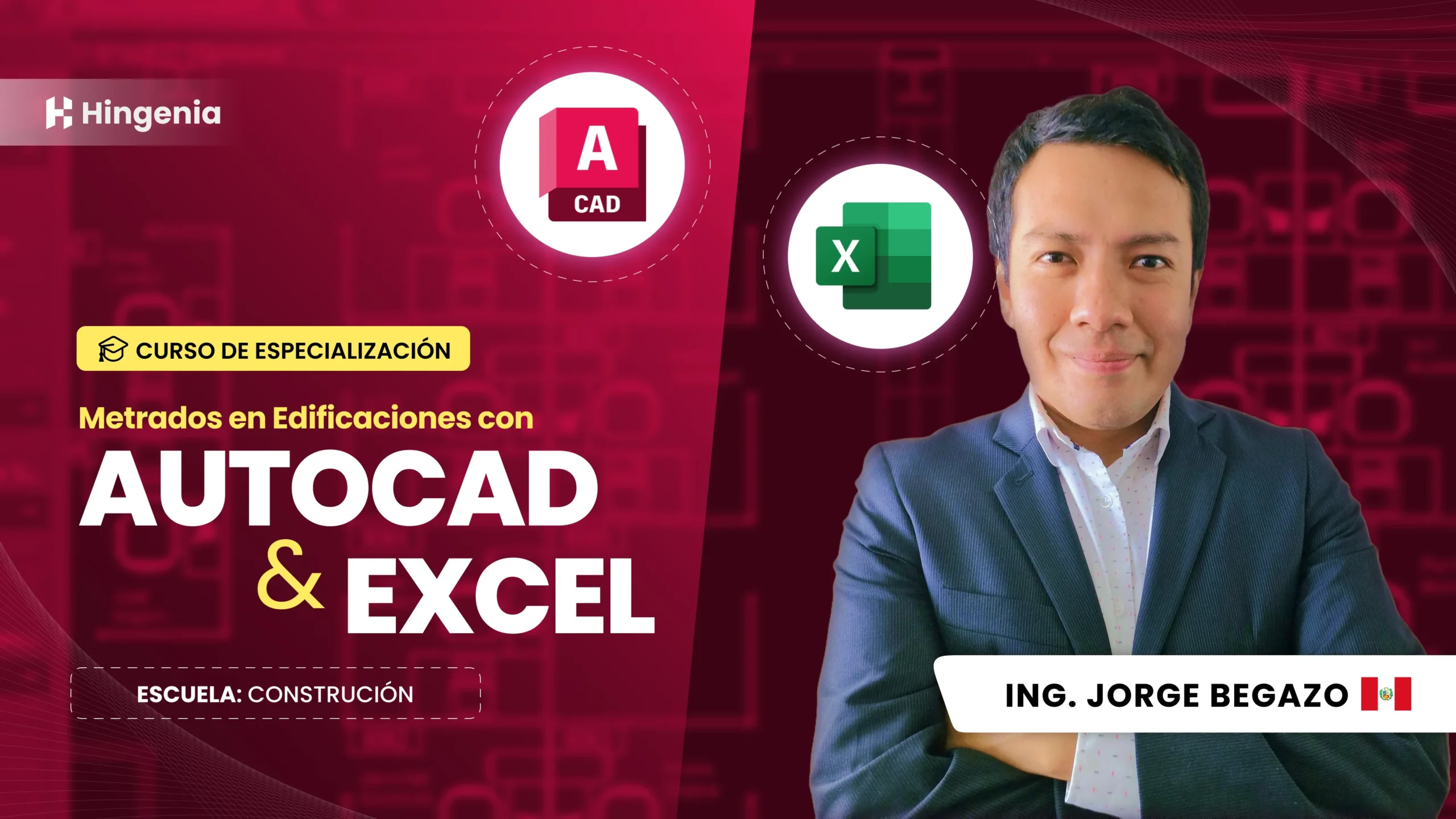 METRADOS DE EDIFICACIONES CON AUTOCAD y EXCEL – MAYO 2025
