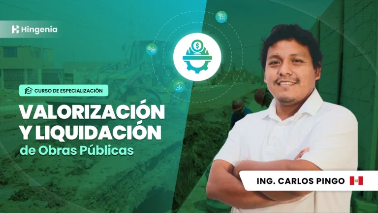 Valorización y Liquidación de Obras Públicas