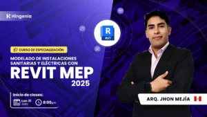 Modelado de Instalaciones Sanitarias y Eléctricas con Revit MEP 2025: Junio 2025
