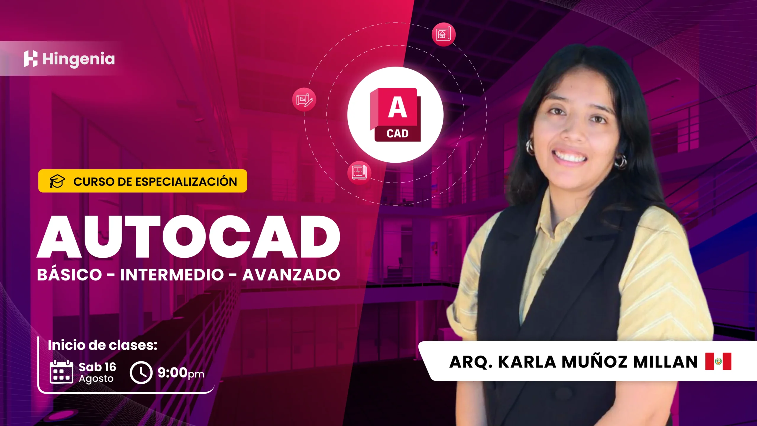 Autocad: Básico – Intermedio – Avanzado – JULIO 2025