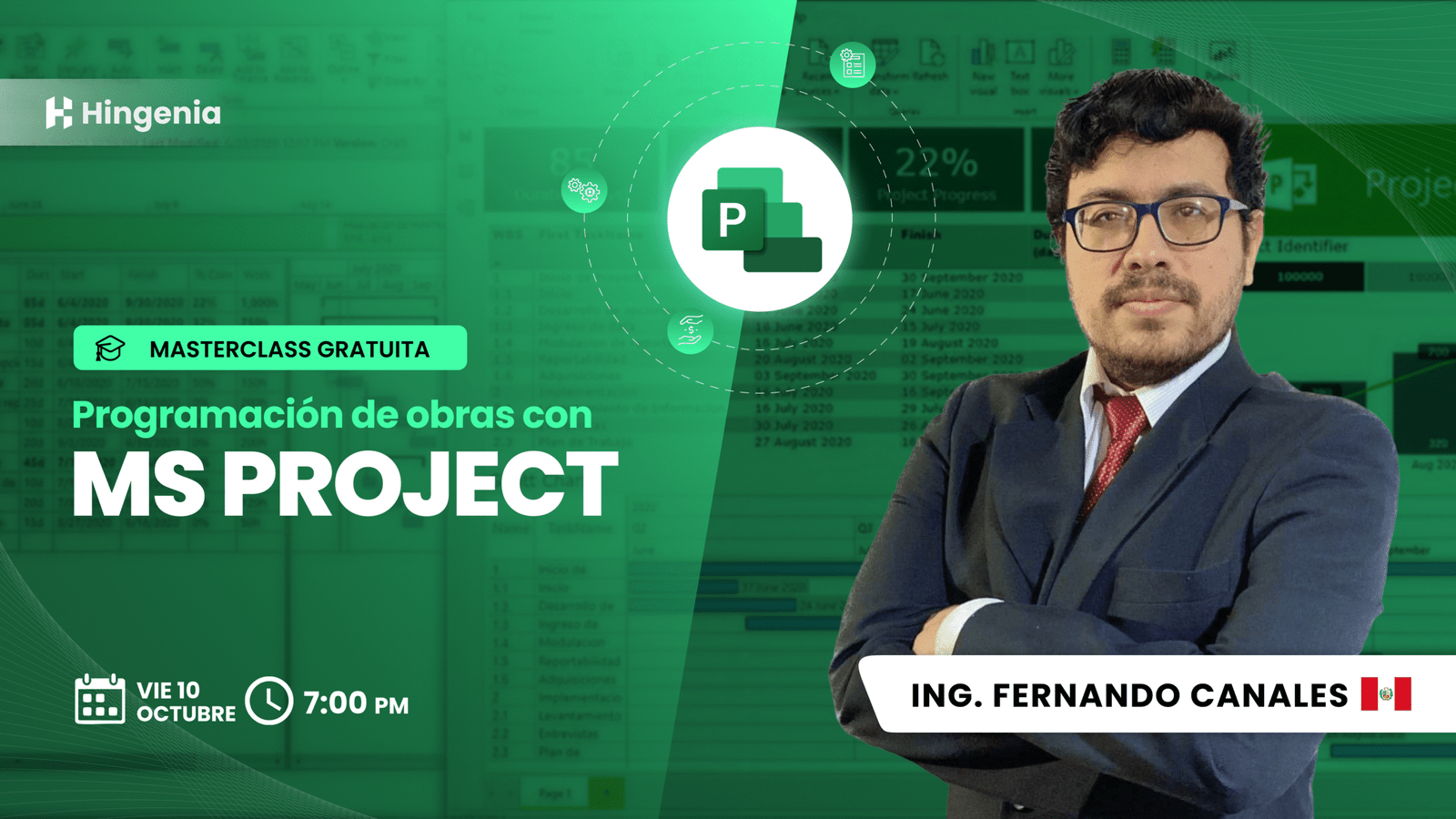 [121125] PROGRAMACIÓN DE OBRAS CON MS PROJECT