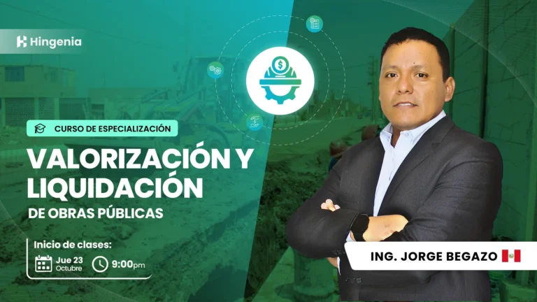 [121125] Valorización y Liquidación de Obras Públicas – ing. pingo