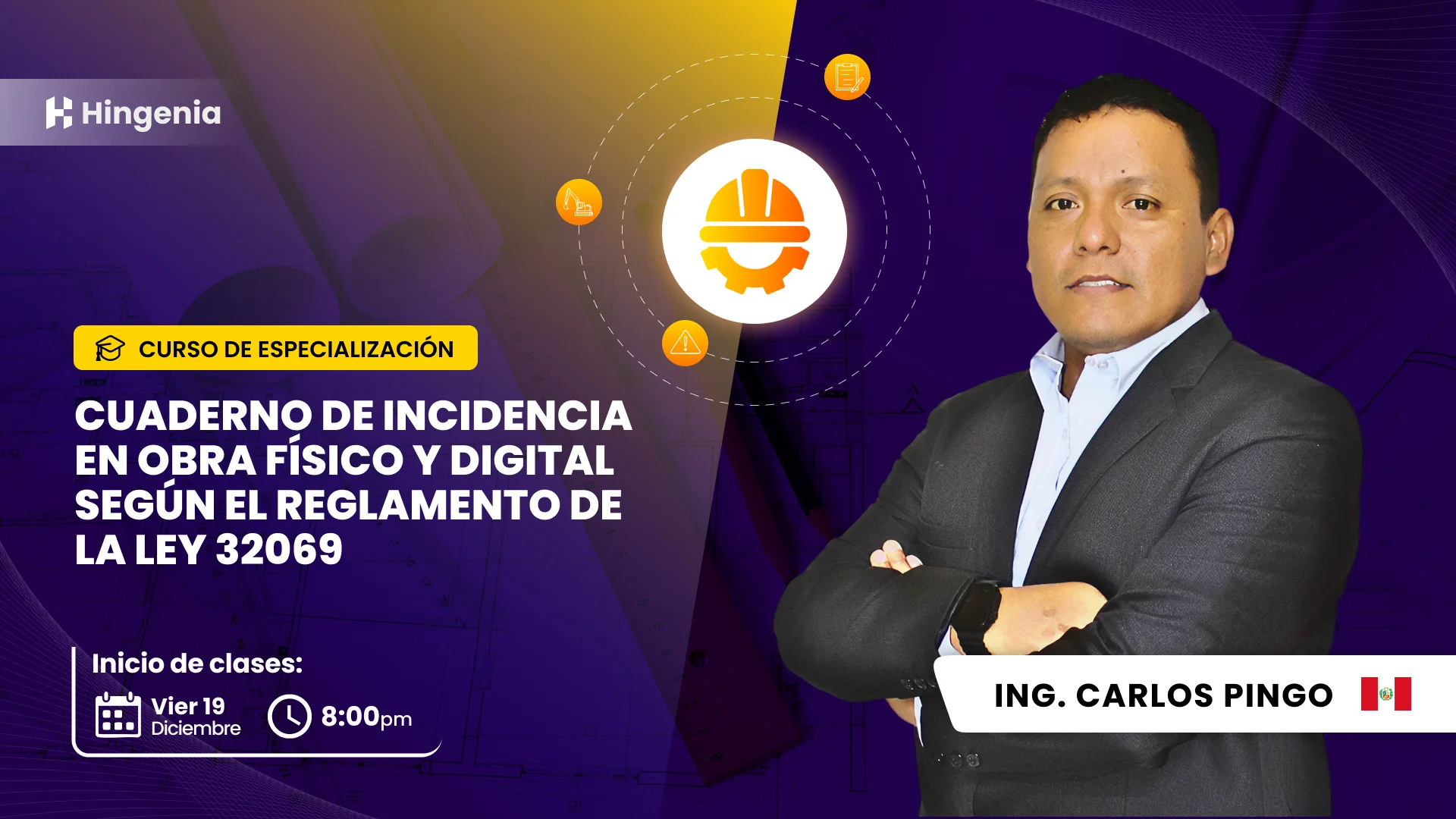 [191225] CUADERNO DE INCIDENCIA EN OBRA FÍSICO Y DIGITAL – ING. CARLOS PINGO