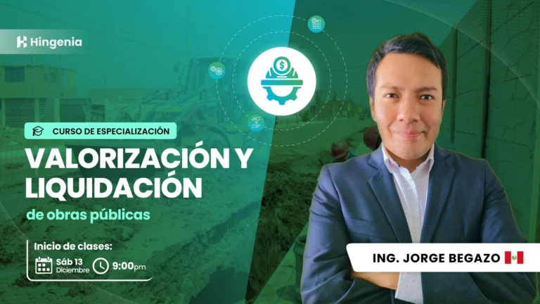 [131225] VALORIZACIÓN Y LIQUIDACIÓN DE OBRAS PÚPLICAS