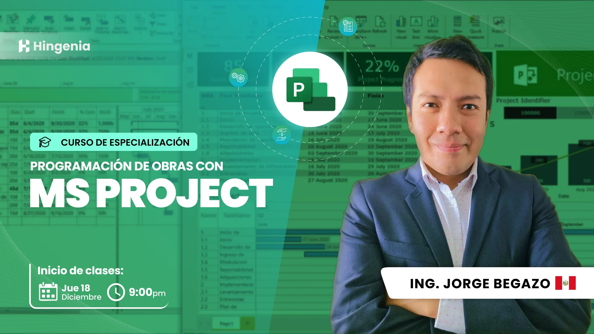 [181225] PROGRAMACIÓN DE OBRAS CON MS PROJECT